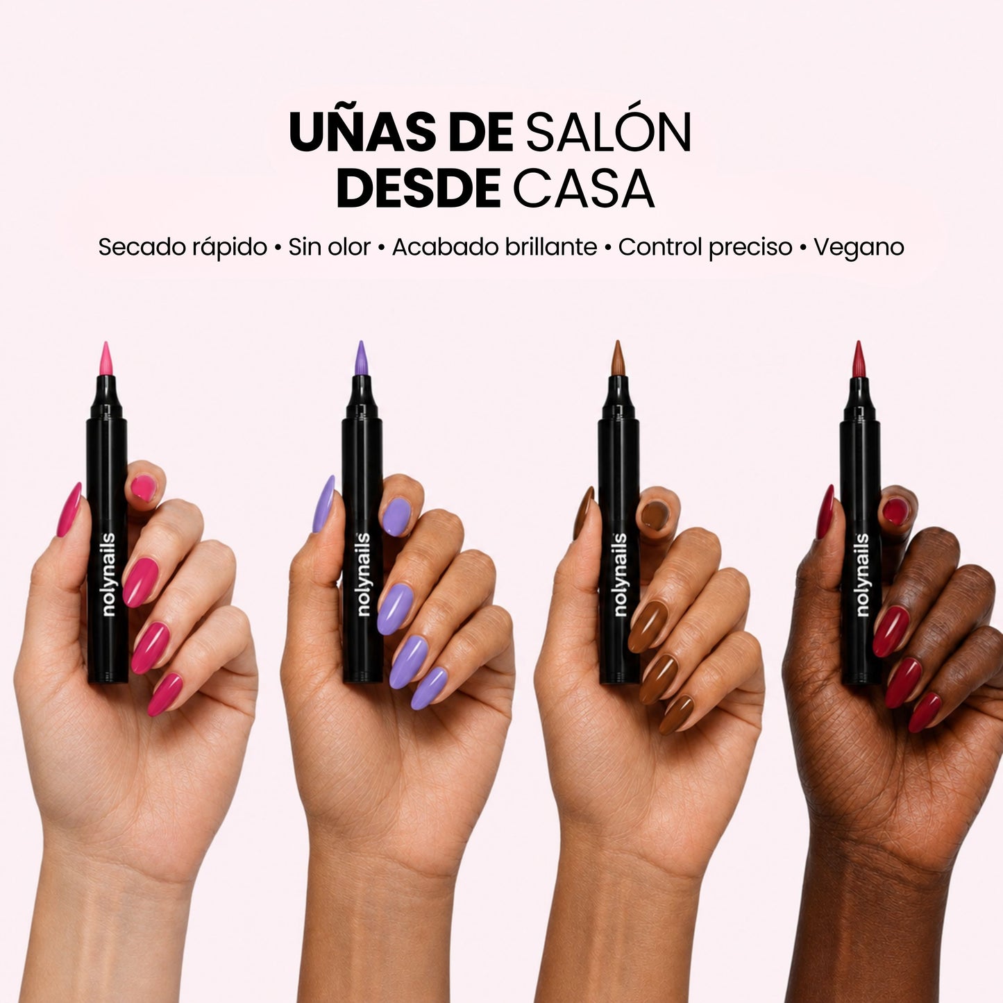 5 vernis à ongles stylo sans lampe UV | Nolynails™